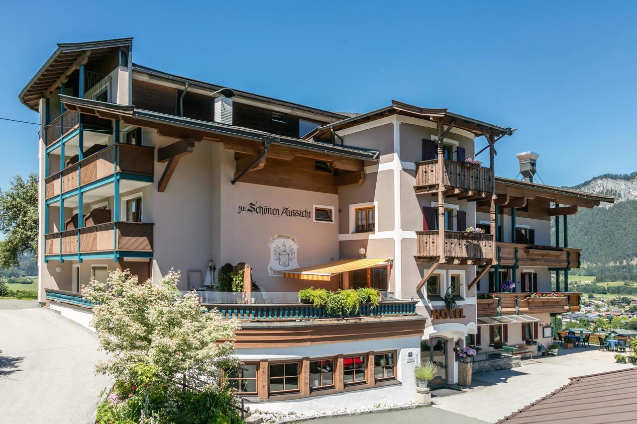 Hotel-Gasthof Zur Schoenen Aussicht Sankt Johann in Tirol Zewnętrze zdjęcie