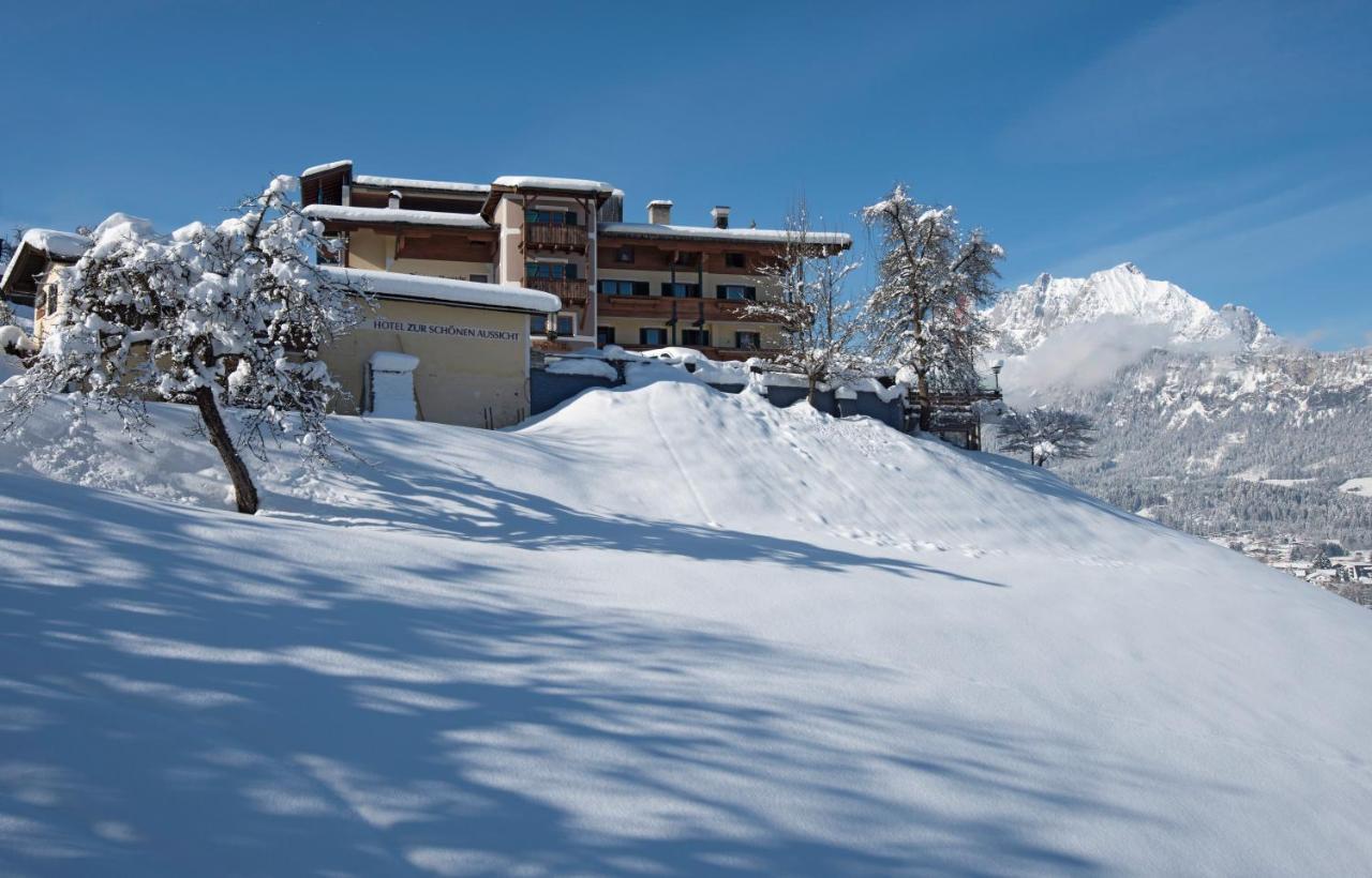 Hotel-Gasthof Zur Schoenen Aussicht Sankt Johann in Tirol Zewnętrze zdjęcie