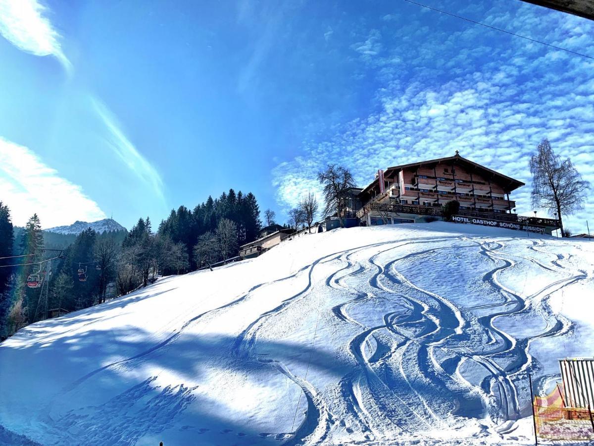 Hotel-Gasthof Zur Schoenen Aussicht Sankt Johann in Tirol Zewnętrze zdjęcie